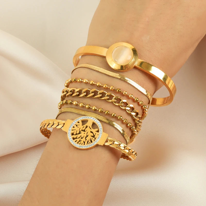 PULSERA GOLD ARIEL